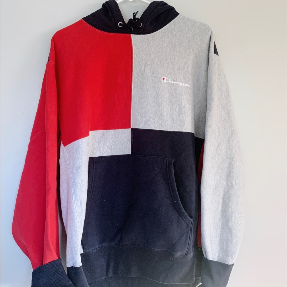 Champion colorblock hoodie